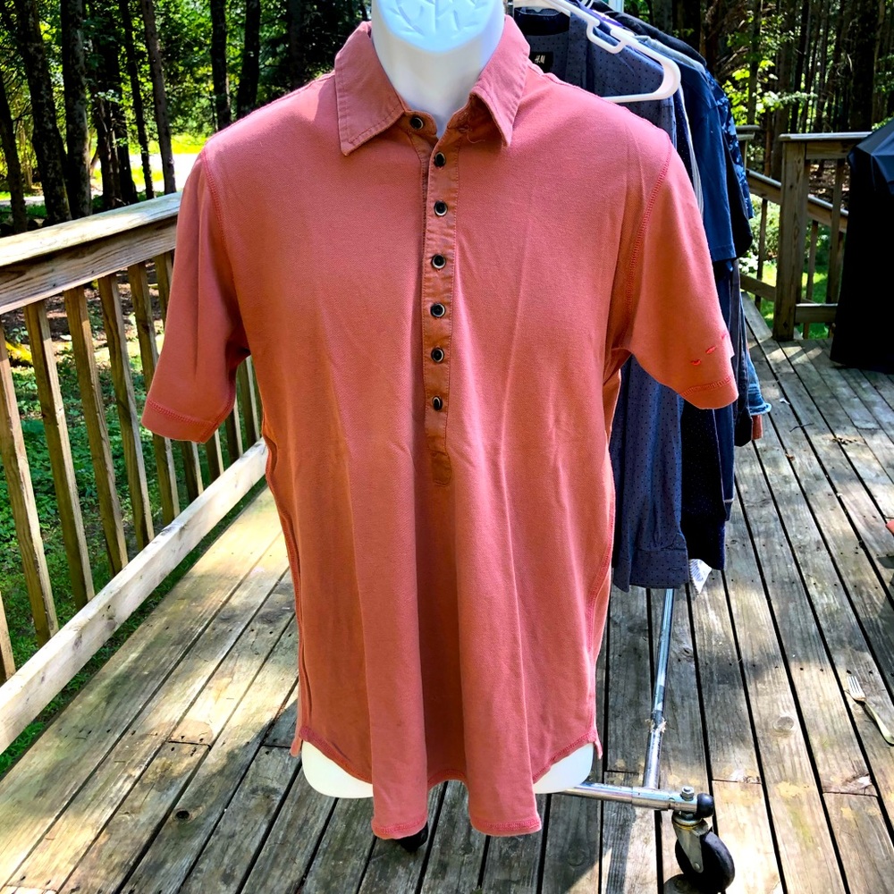 Barking Irons stitched Henley tee